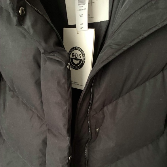 Aritzia Cloud Puff Midi XS Black - Picture 4 of 4